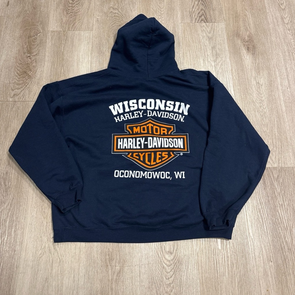Harley-Davidson Navy Blue Men's Sweater